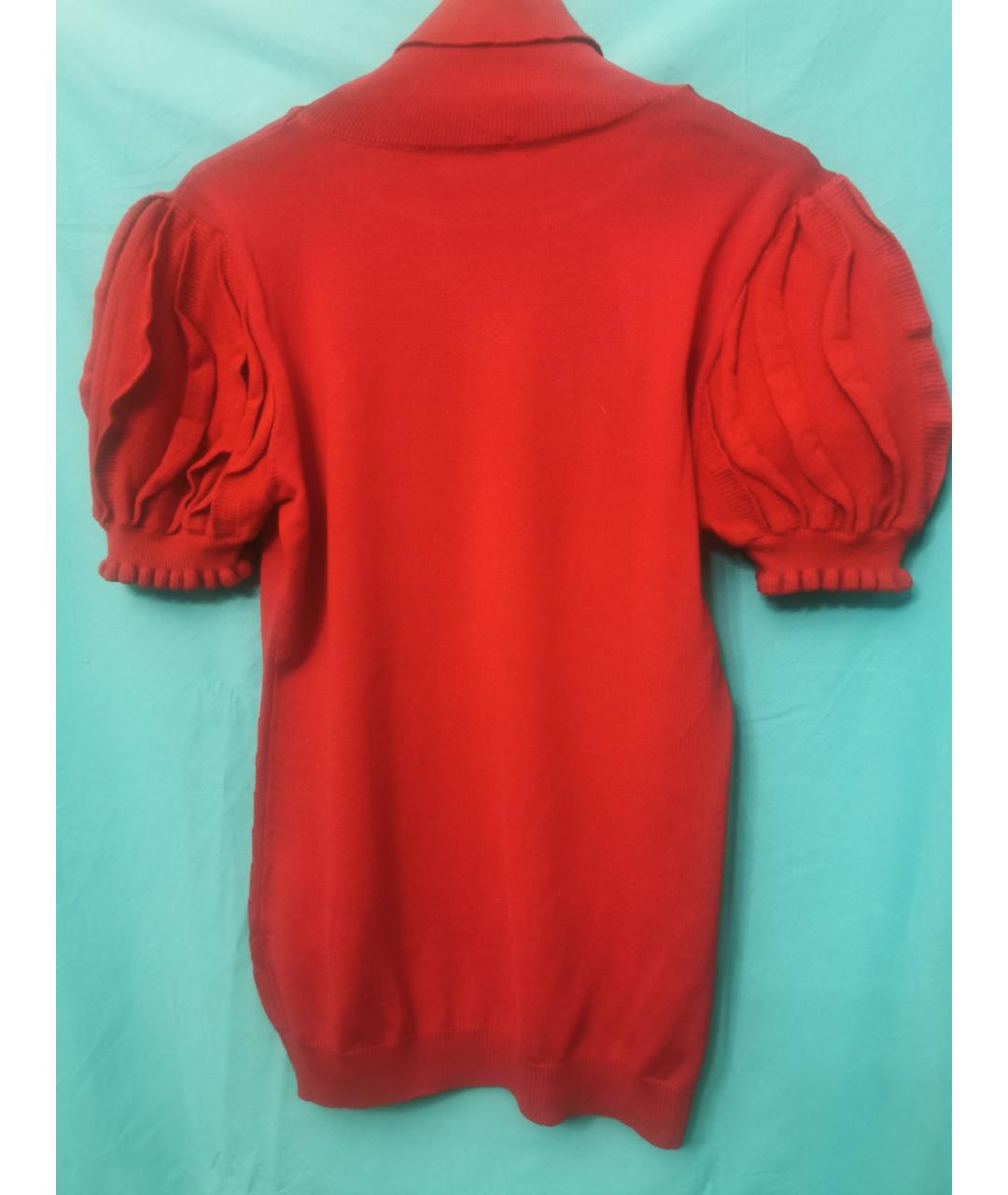 RED VALENTINO Бордовый джемпер / свитер, фото 2