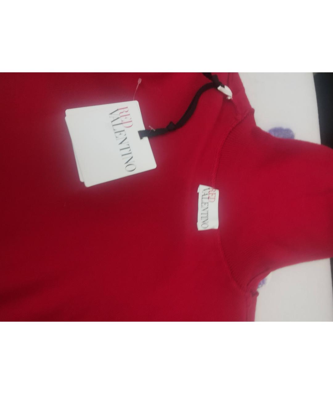 RED VALENTINO Бордовый джемпер / свитер, фото 3