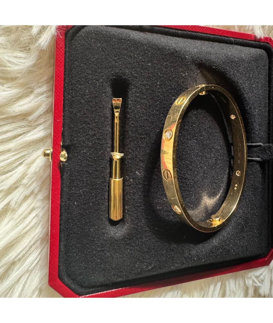 CARTIER Золотой браслет из желтого золота, фото 3