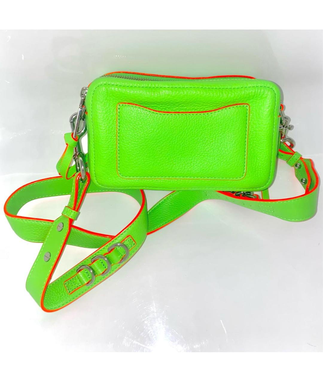 MARC JACOBS Салатовая кожаная сумка через плечо, фото 2