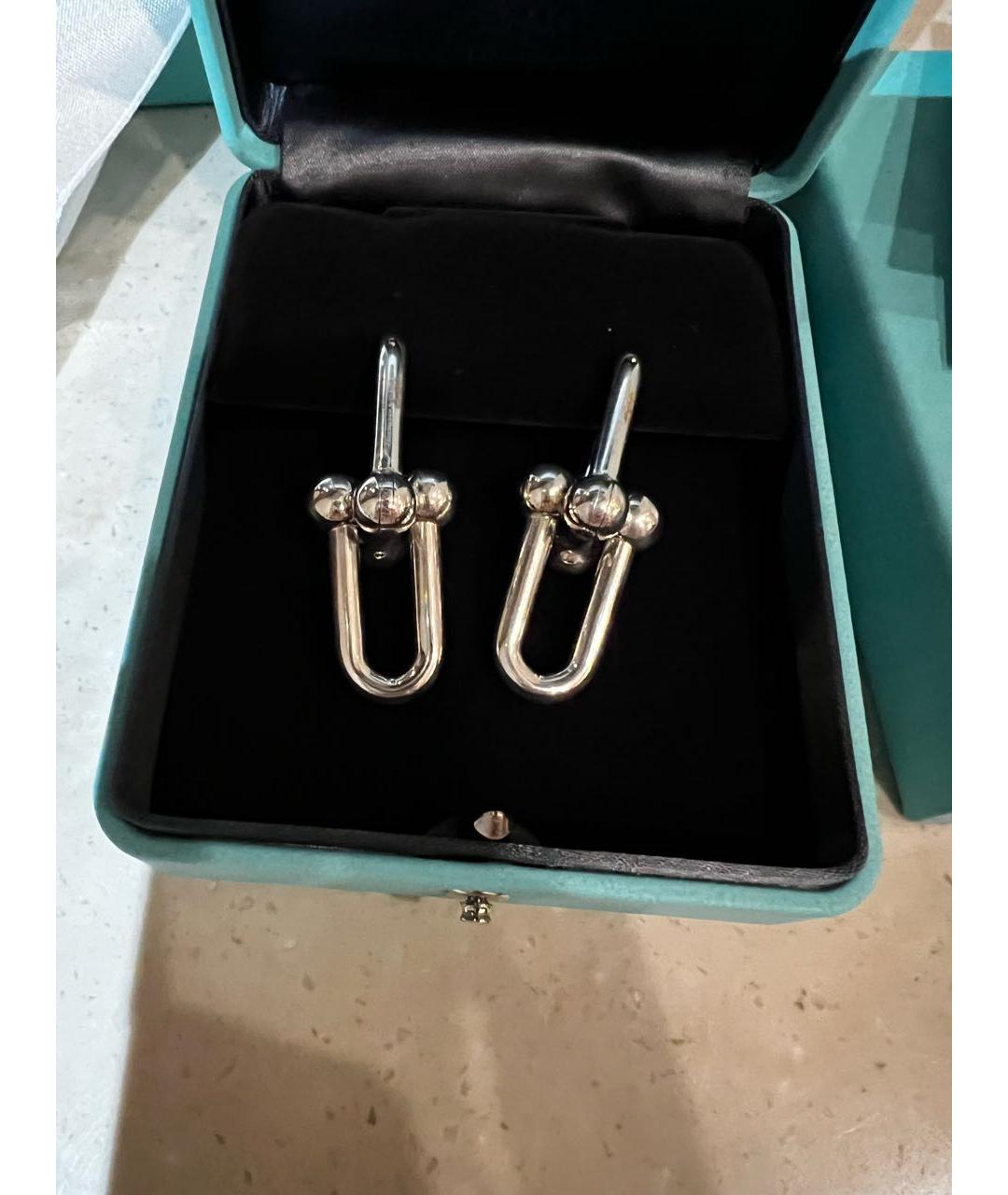 TIFFANY&CO Серебряные серебряные серьги, фото 5