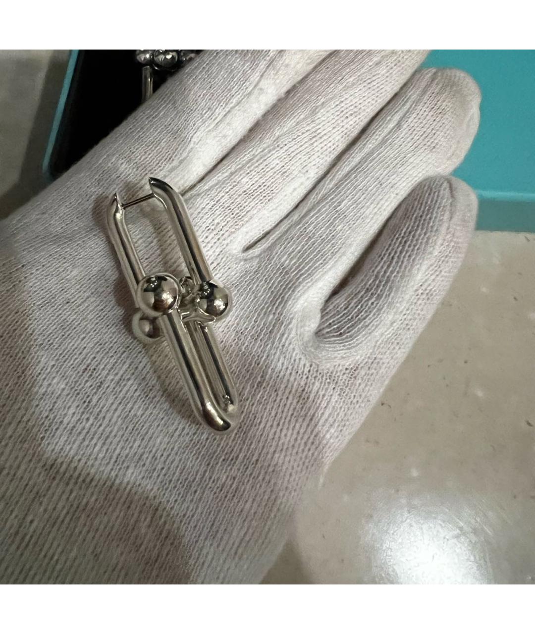 TIFFANY&CO Серебряные серебряные серьги, фото 3