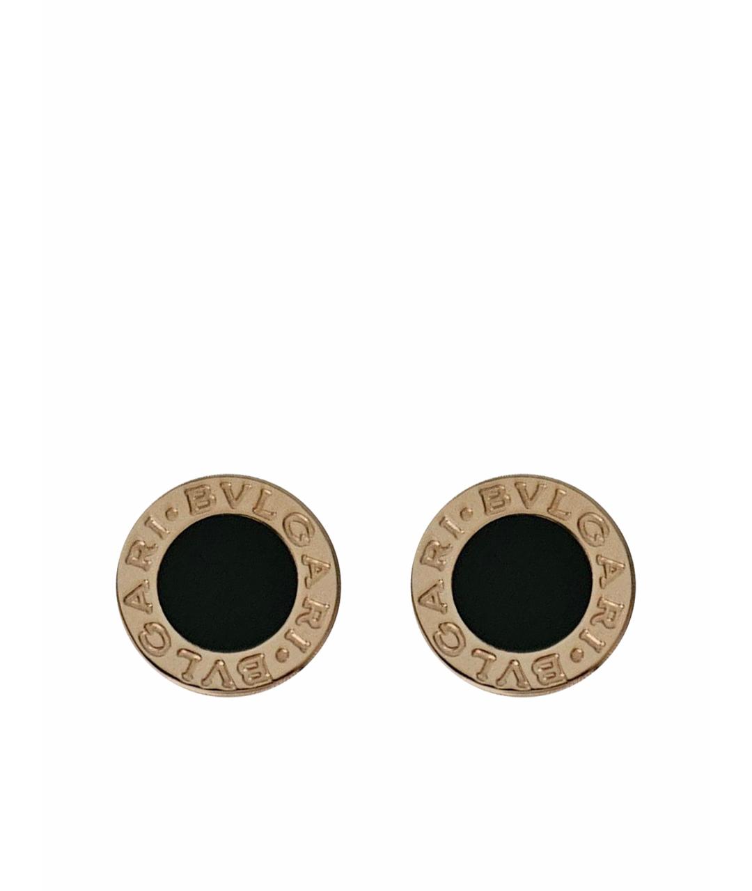 BVLGARI Золотые серьги из розового золота, фото 1