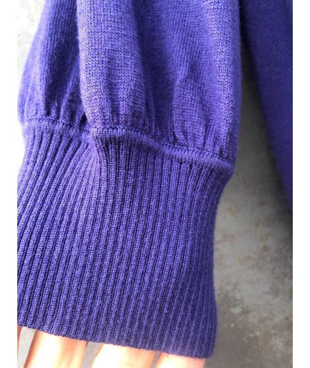 KENZO Синий шелковый кардиган, фото 6