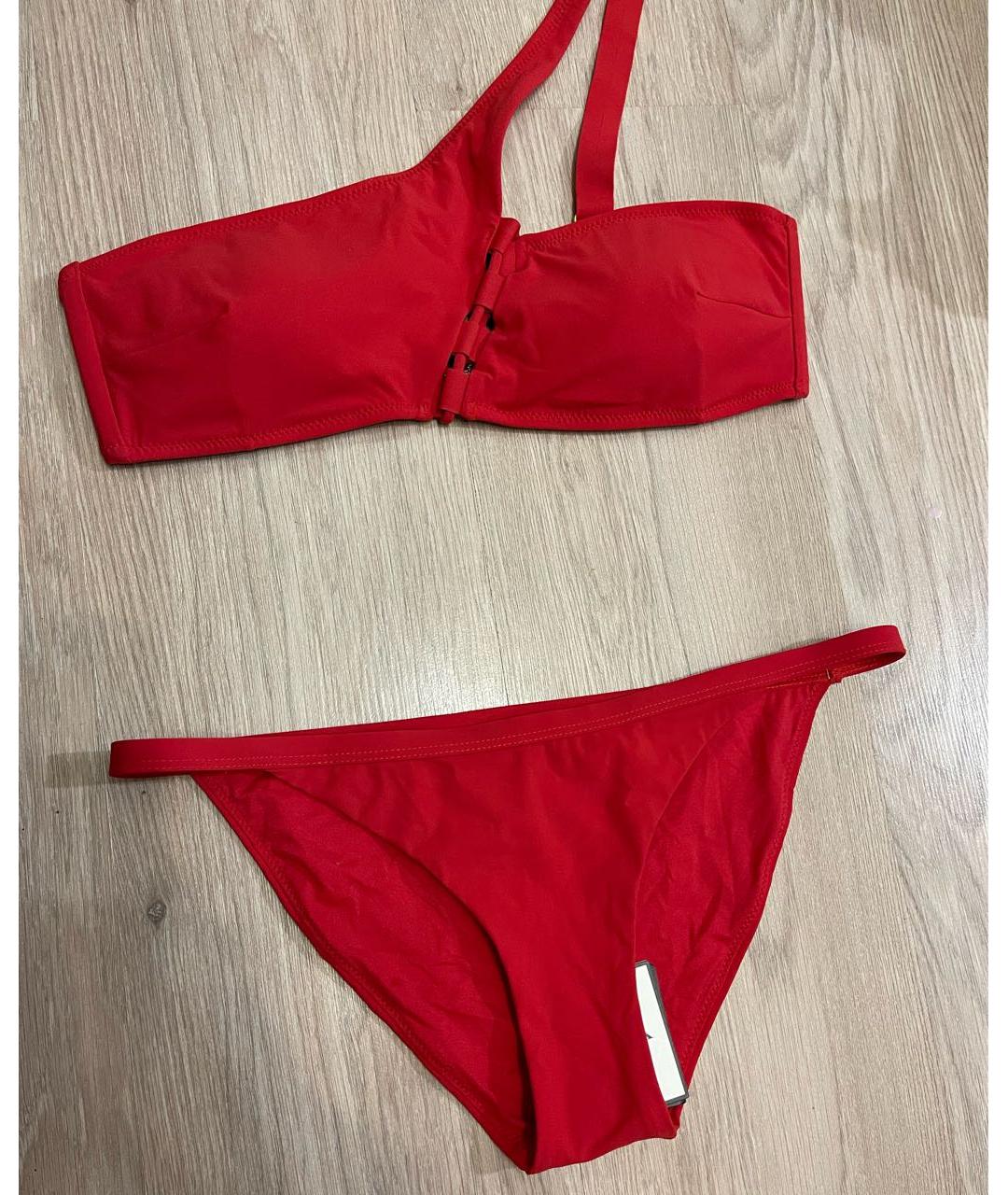 MOEVA Красный полиамидовый купальник, фото 2