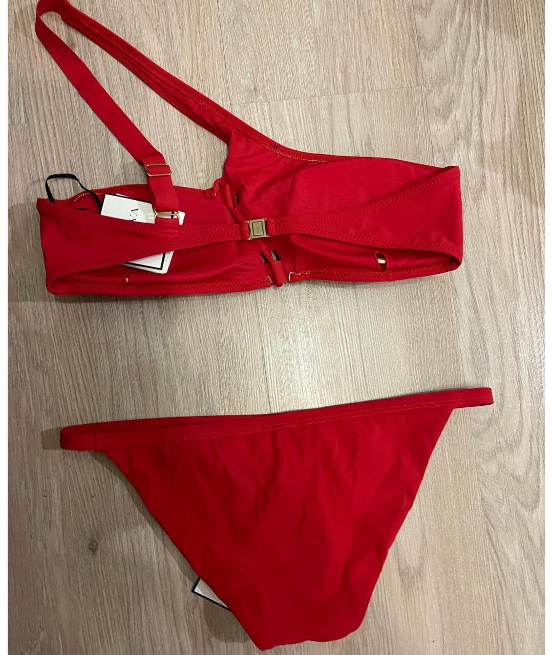 MOEVA Красный полиамидовый купальник, фото 5