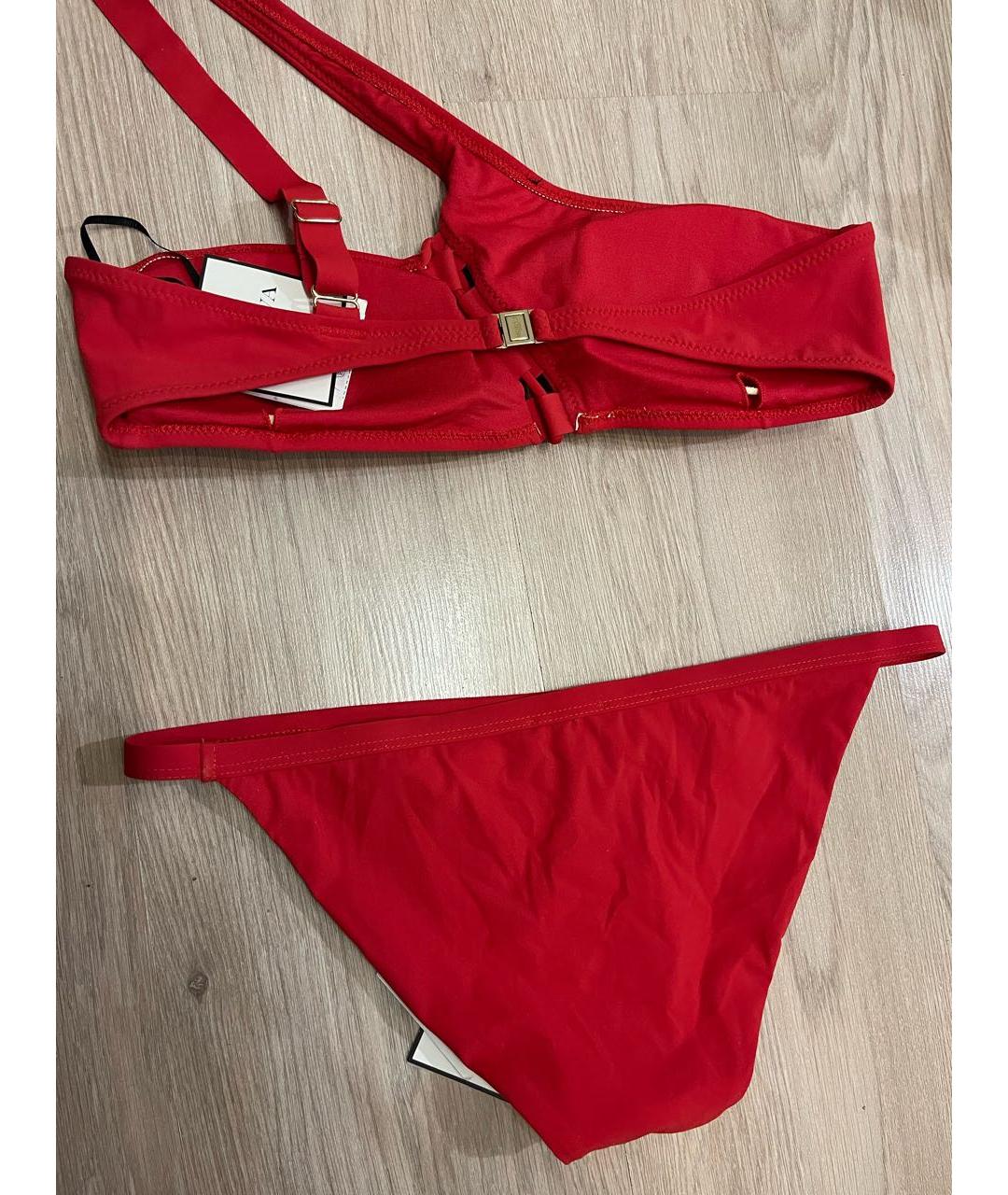 MOEVA Красный полиамидовый купальник, фото 6