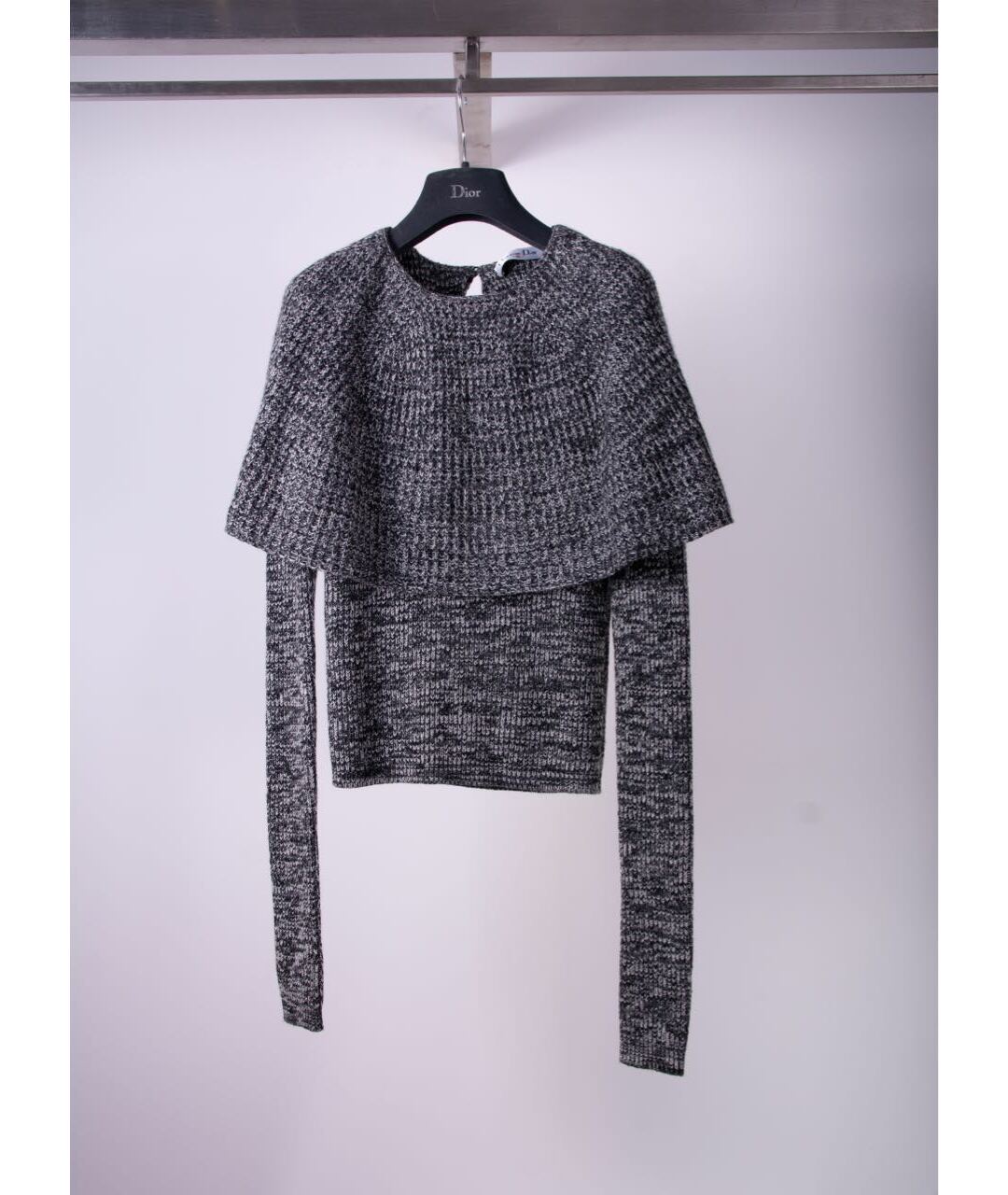 CHRISTIAN DIOR PRE-OWNED Серый кашемировый джемпер / свитер, фото 6