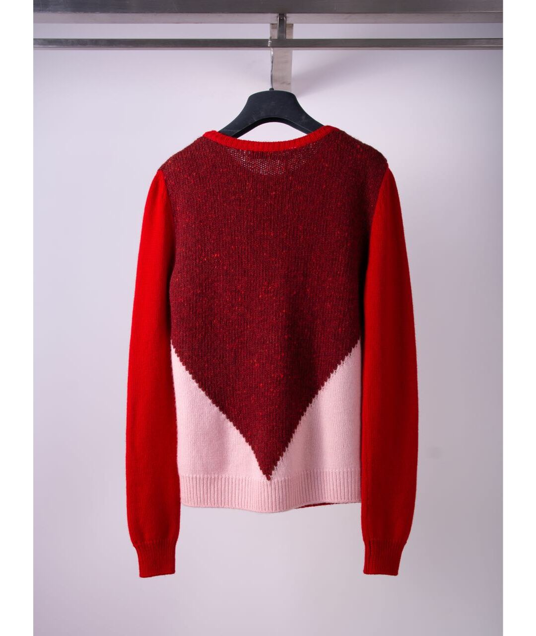 CHRISTIAN DIOR PRE-OWNED Красный шерстяной джемпер / свитер, фото 2