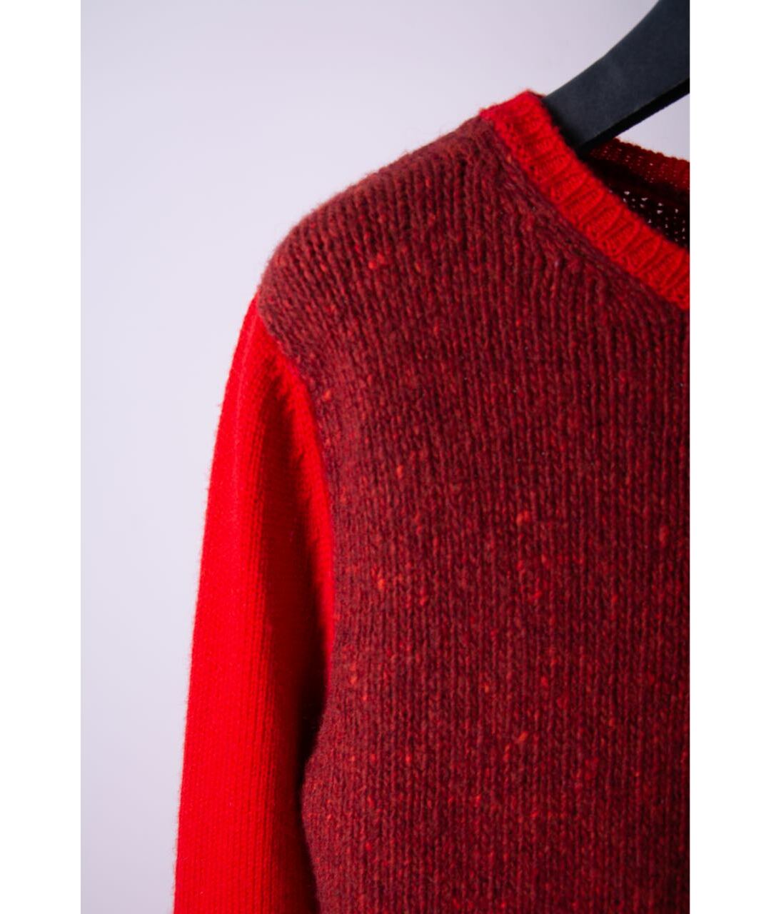 CHRISTIAN DIOR PRE-OWNED Красный шерстяной джемпер / свитер, фото 4