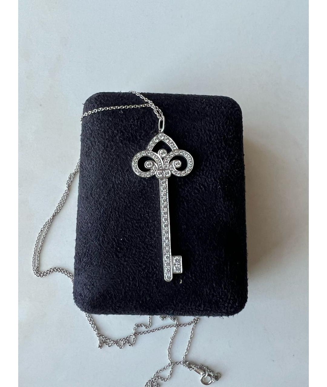 TIFFANY&CO Белая подвеска, фото 4