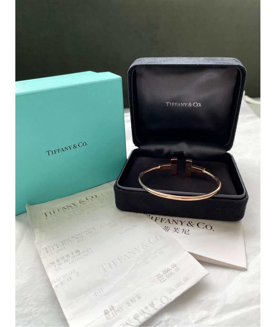 TIFFANY&CO Золотой браслет из розового золота, фото 2