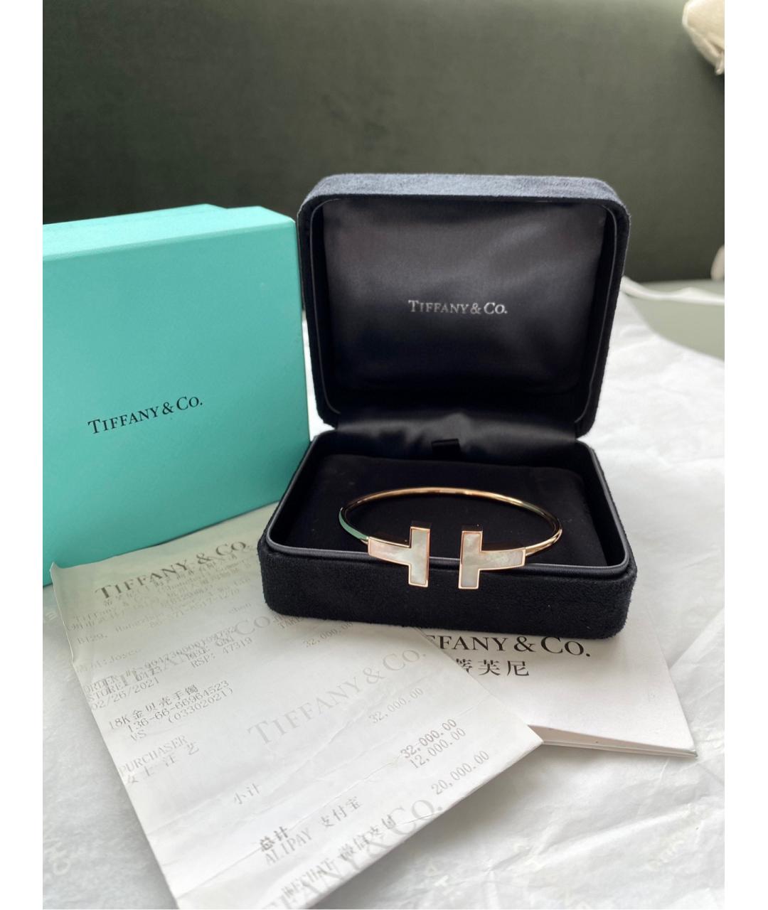 TIFFANY&CO Золотой браслет из розового золота, фото 7