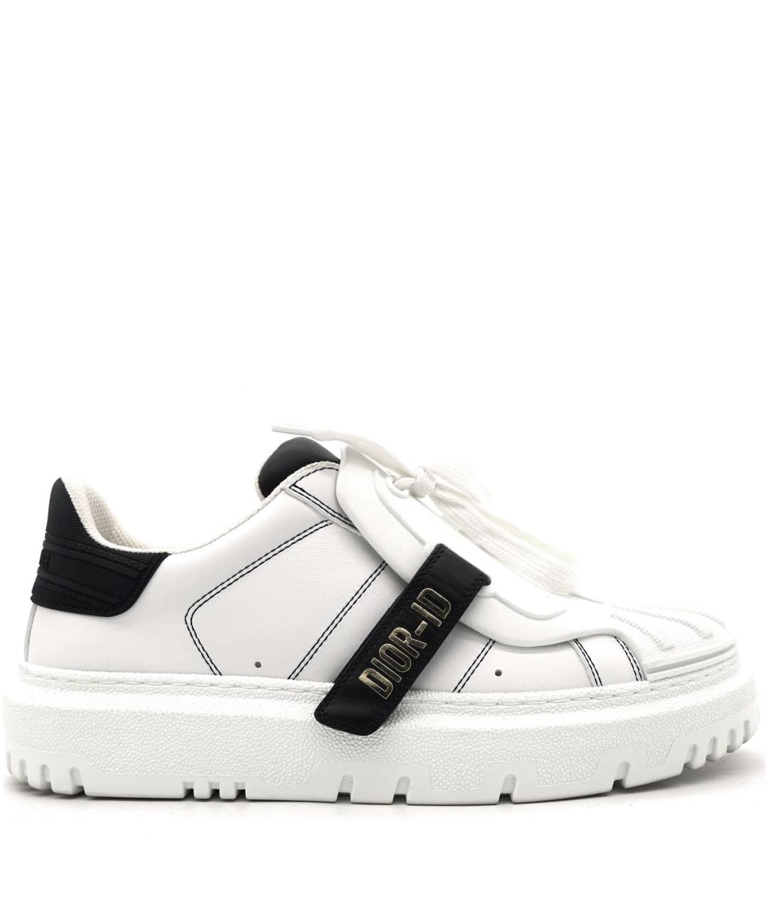 CHRISTIAN DIOR Белые кожаные кеды, фото 9