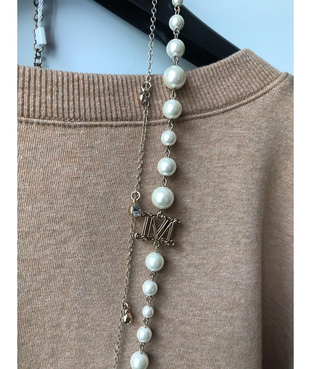 MAX MARA Золотое металлическое колье, фото 6