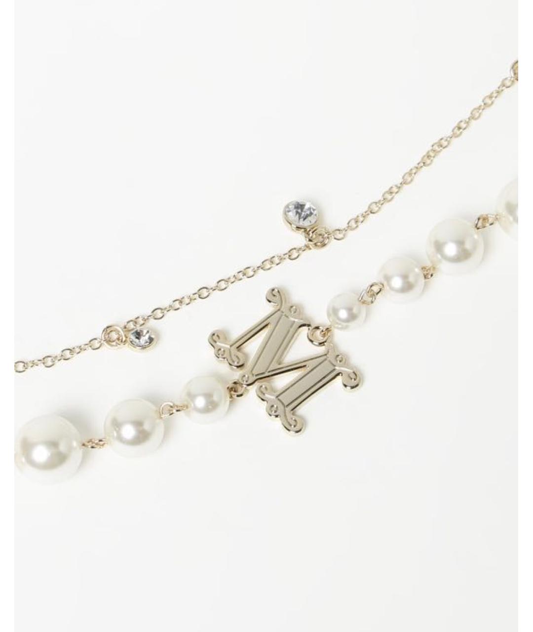 MAX MARA Золотое металлическое колье, фото 2