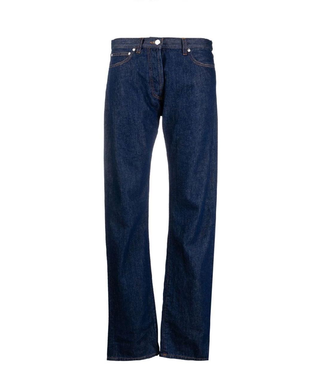 MSGM Синие прямые джинсы, фото 1