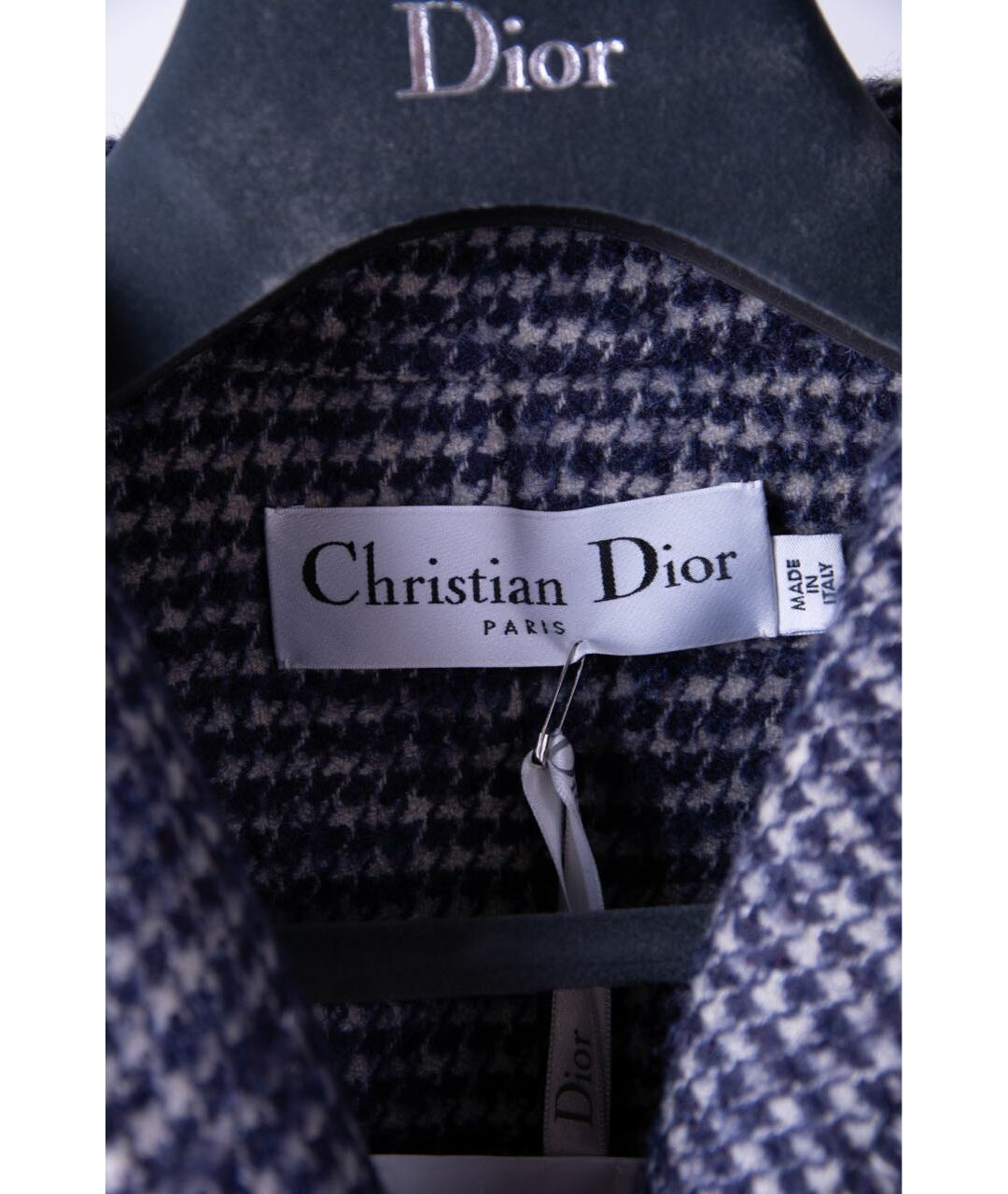 CHRISTIAN DIOR PRE-OWNED Синий шерстяной жакет/пиджак, фото 3