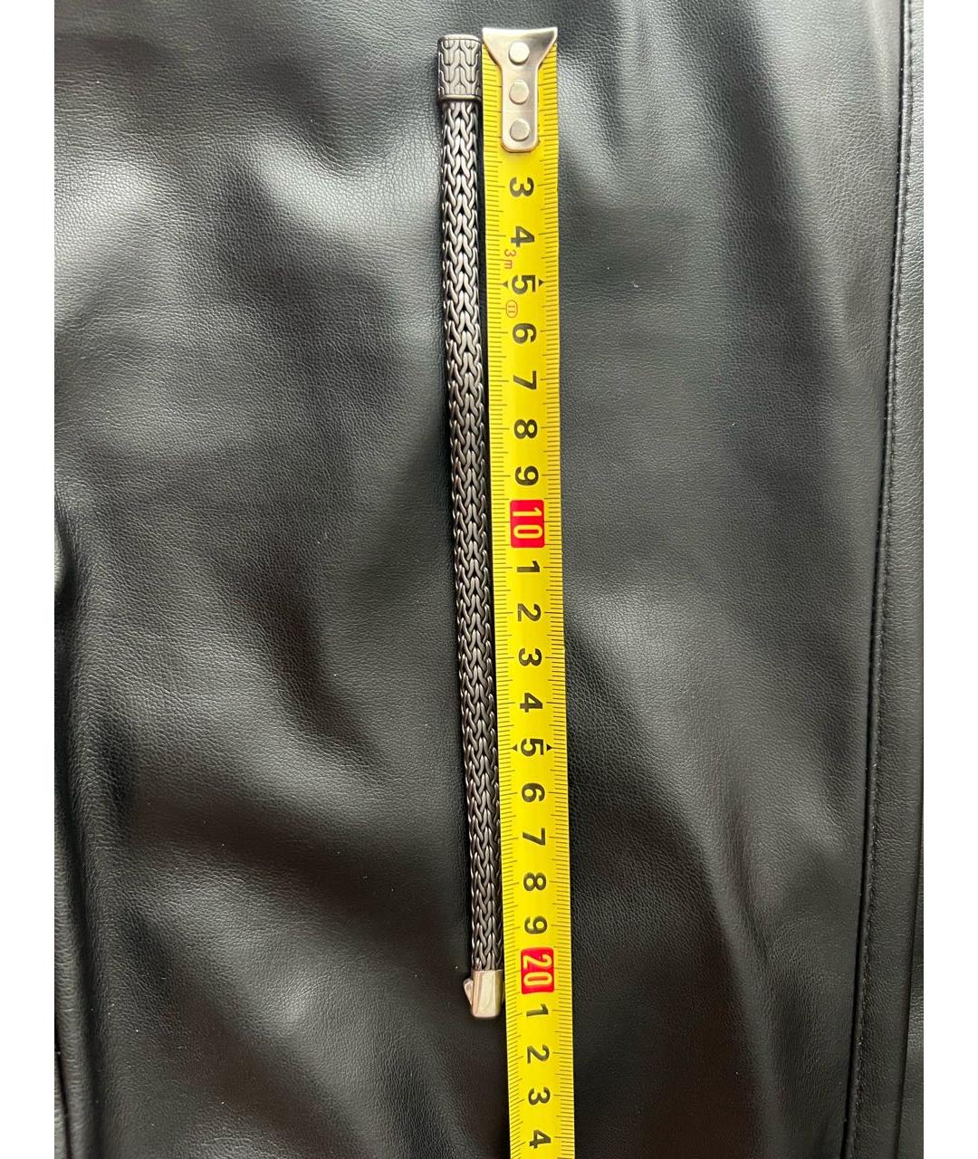 JOHN HARDY Черный серебряный браслет, фото 6