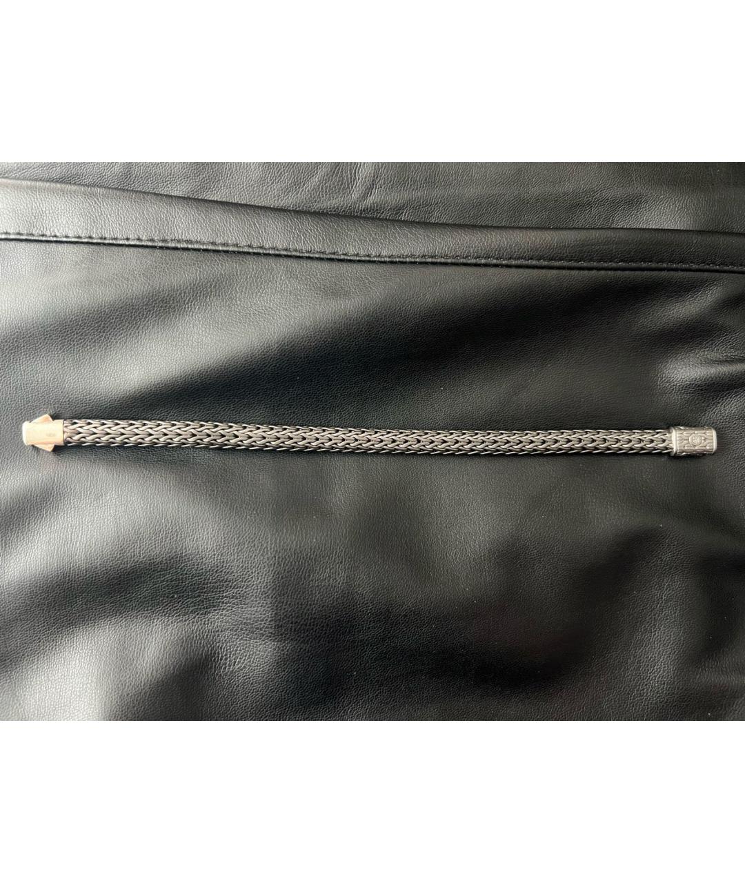 JOHN HARDY Черный серебряный браслет, фото 7