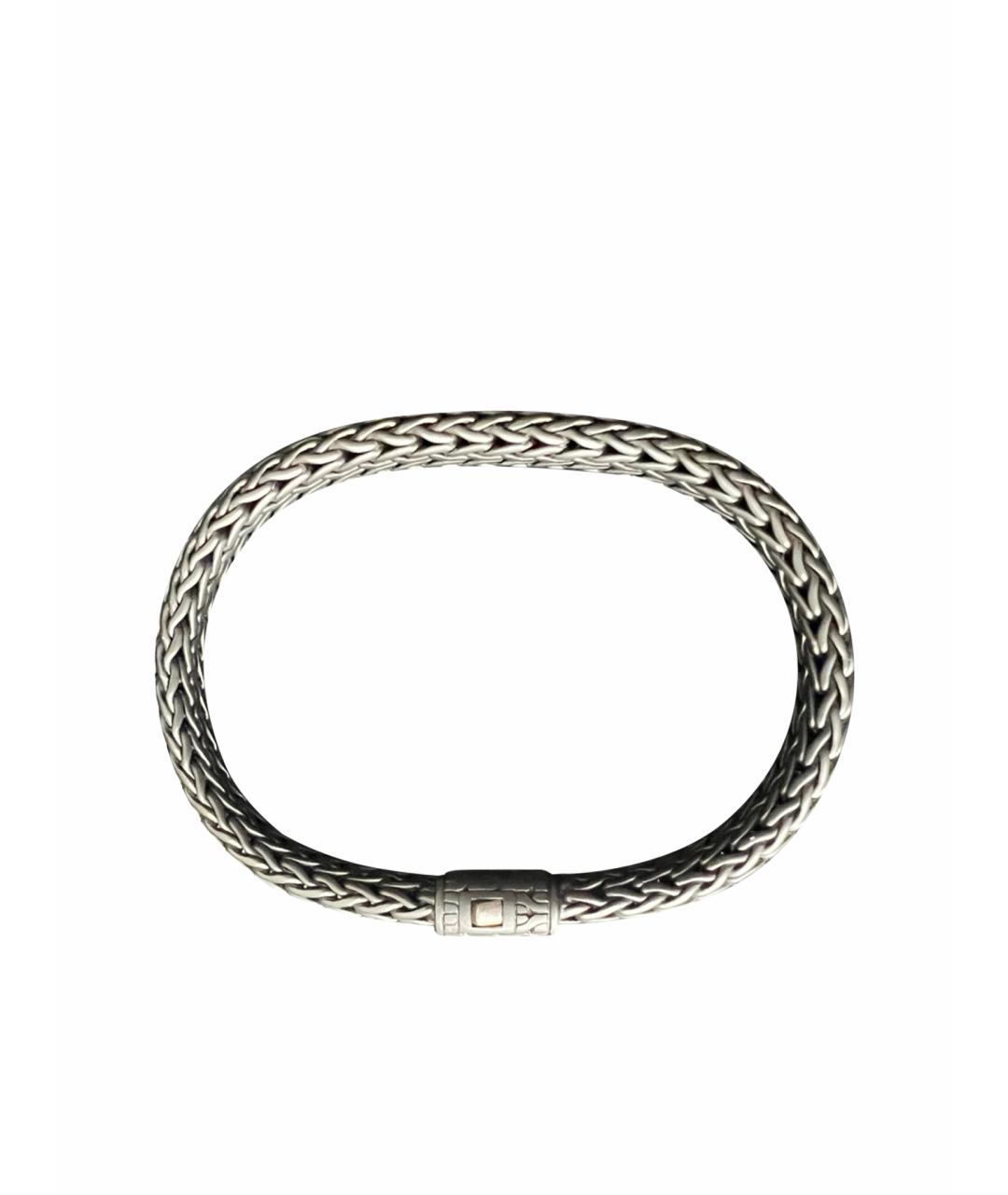 JOHN HARDY Черный серебряный браслет, фото 1