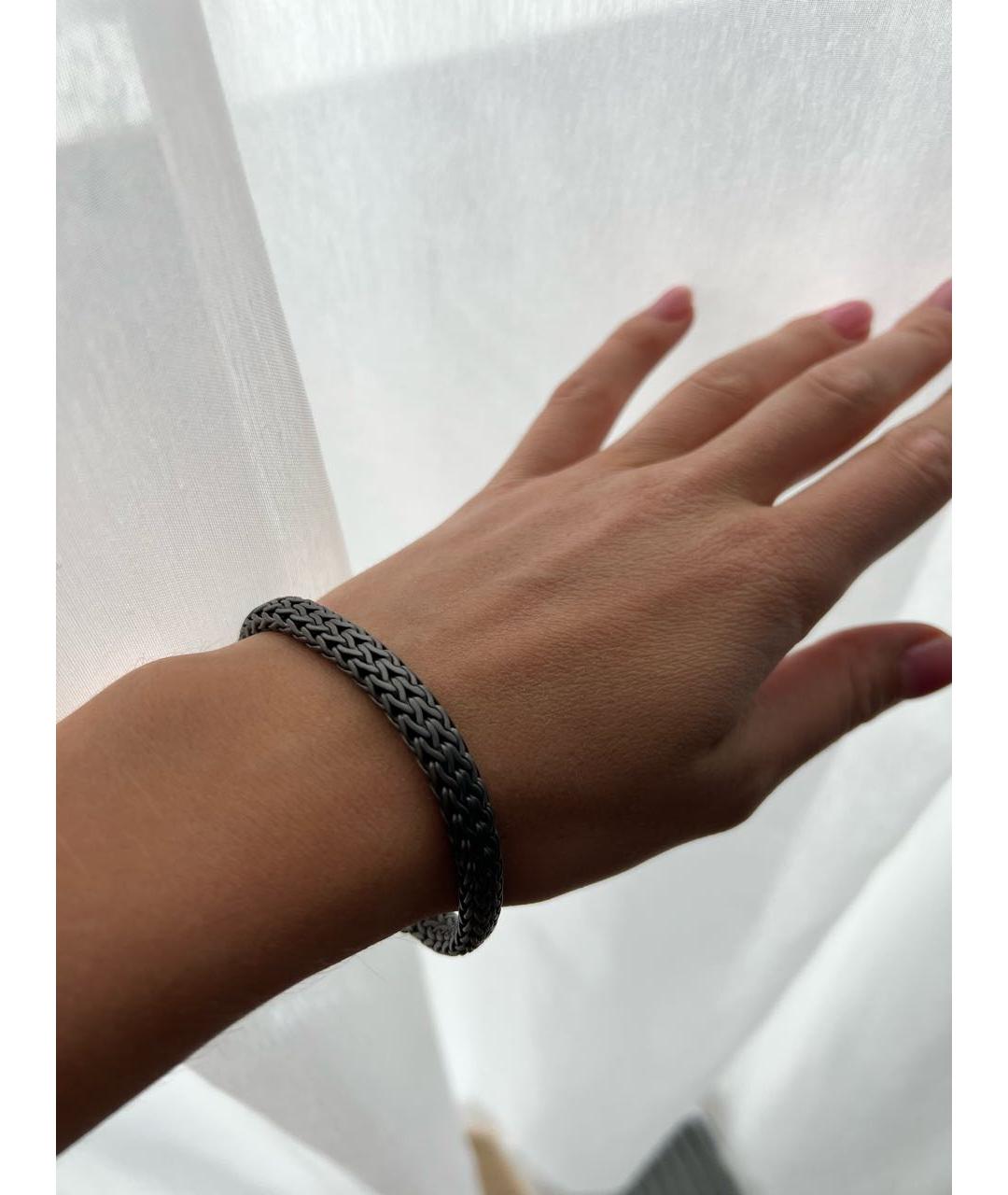 JOHN HARDY Черный серебряный браслет, фото 5