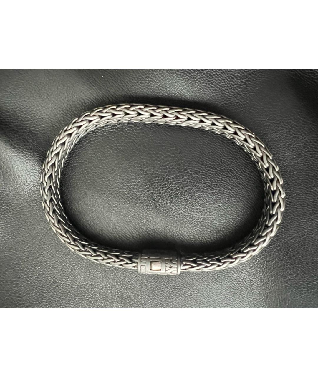 JOHN HARDY Черный серебряный браслет, фото 8