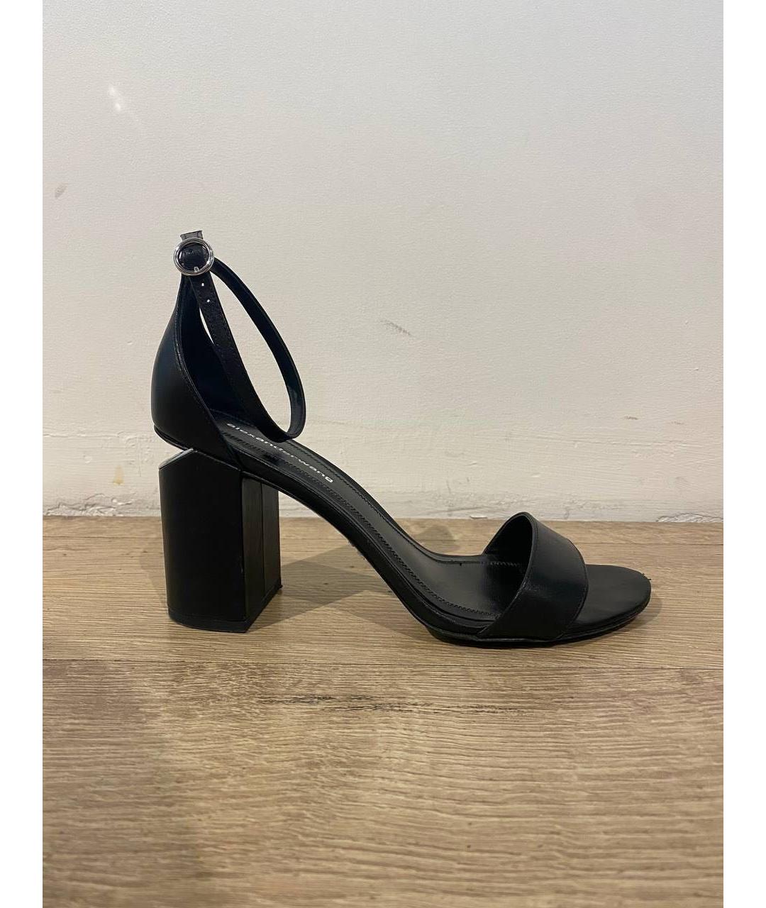 ALEXANDER WANG Черные босоножки, фото 7