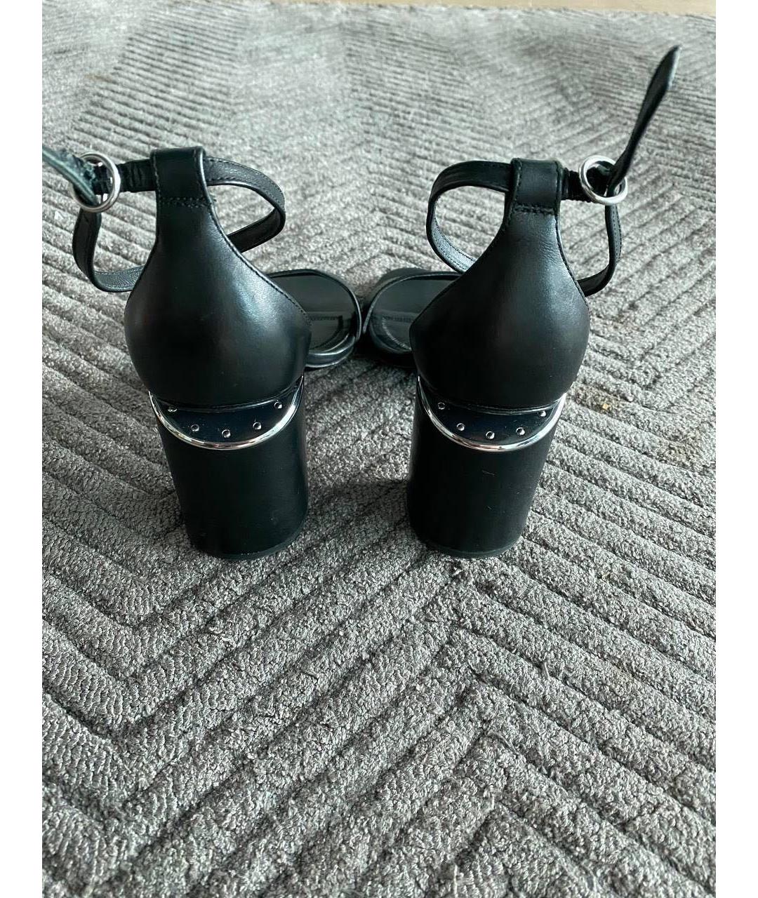 ALEXANDER WANG Черные босоножки, фото 3