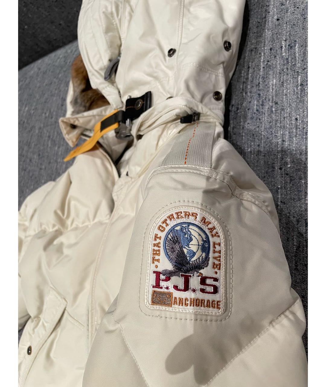 PARAJUMPERS Белый пуховик, фото 4