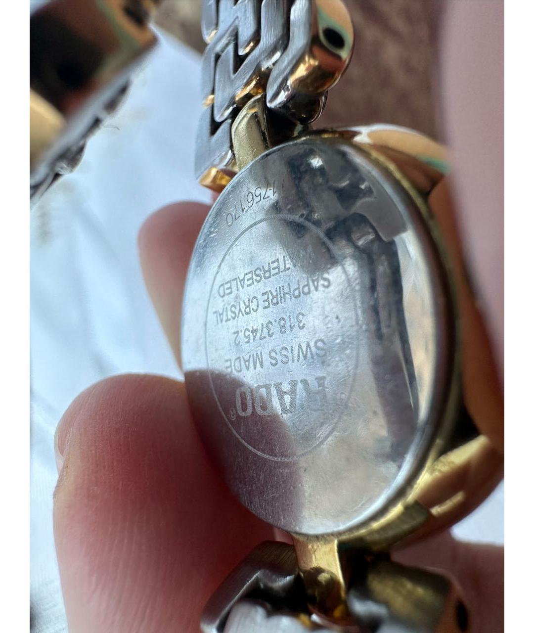 RADO Золотые часы, фото 3