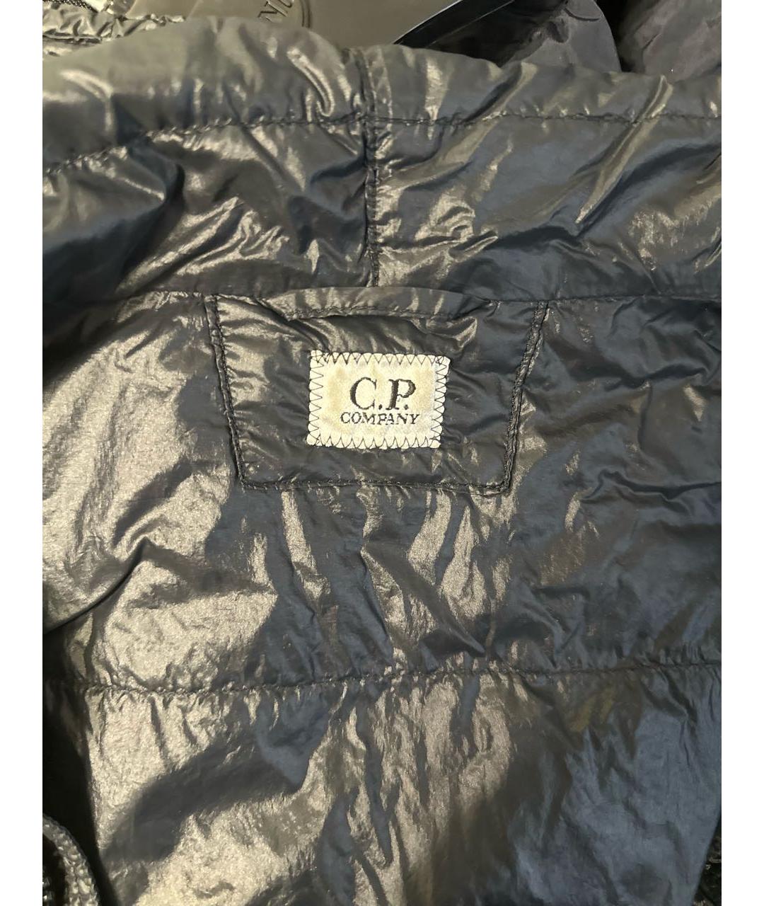 CP COMPANY Черная полиамидовая куртка, фото 3