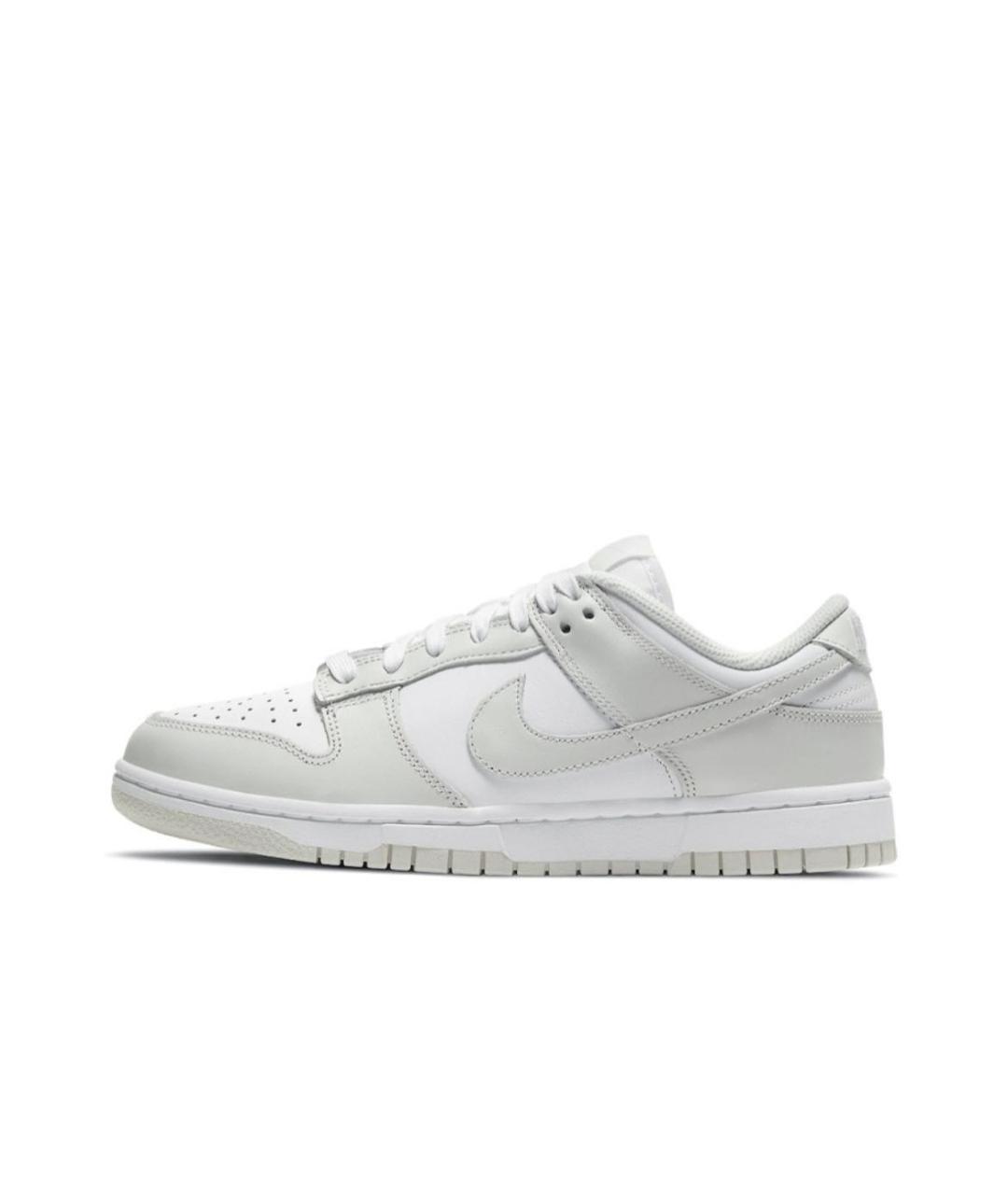 NIKE Серые кожаные кроссовки, фото 2