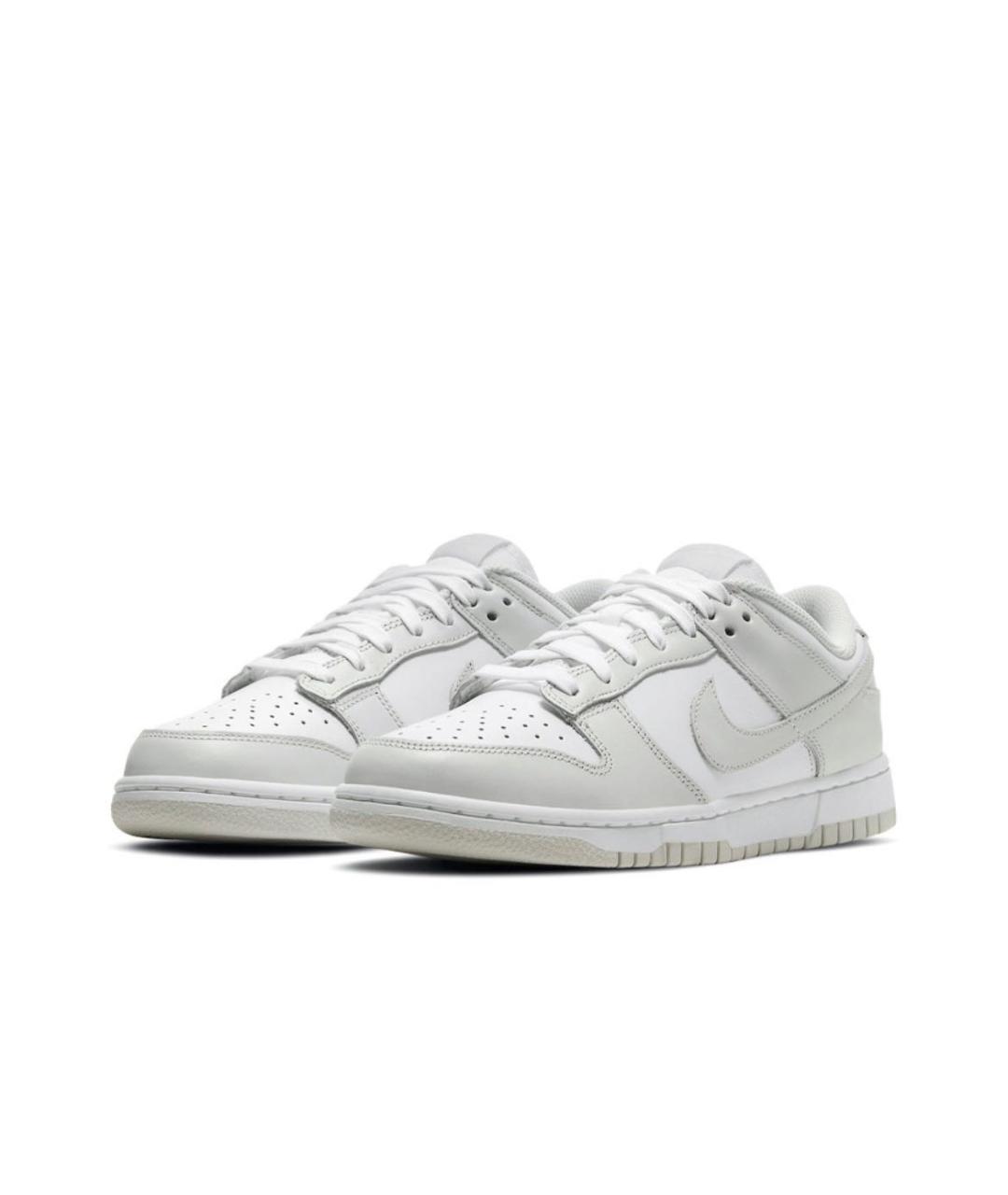 NIKE Серые кожаные кроссовки, фото 3
