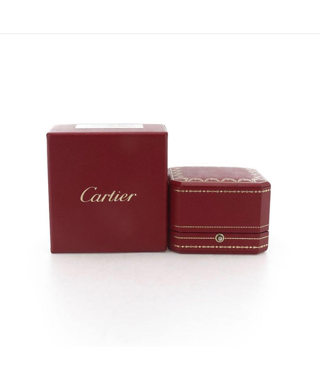CARTIER Белое платиновое кольцо, фото 3