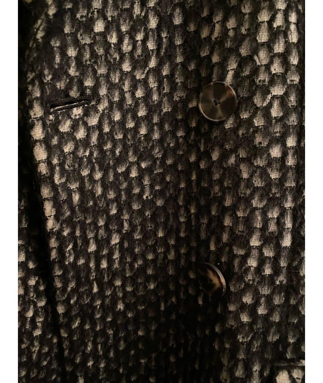 BOTTEGA VENETA Серое шерстяное пальто, фото 4