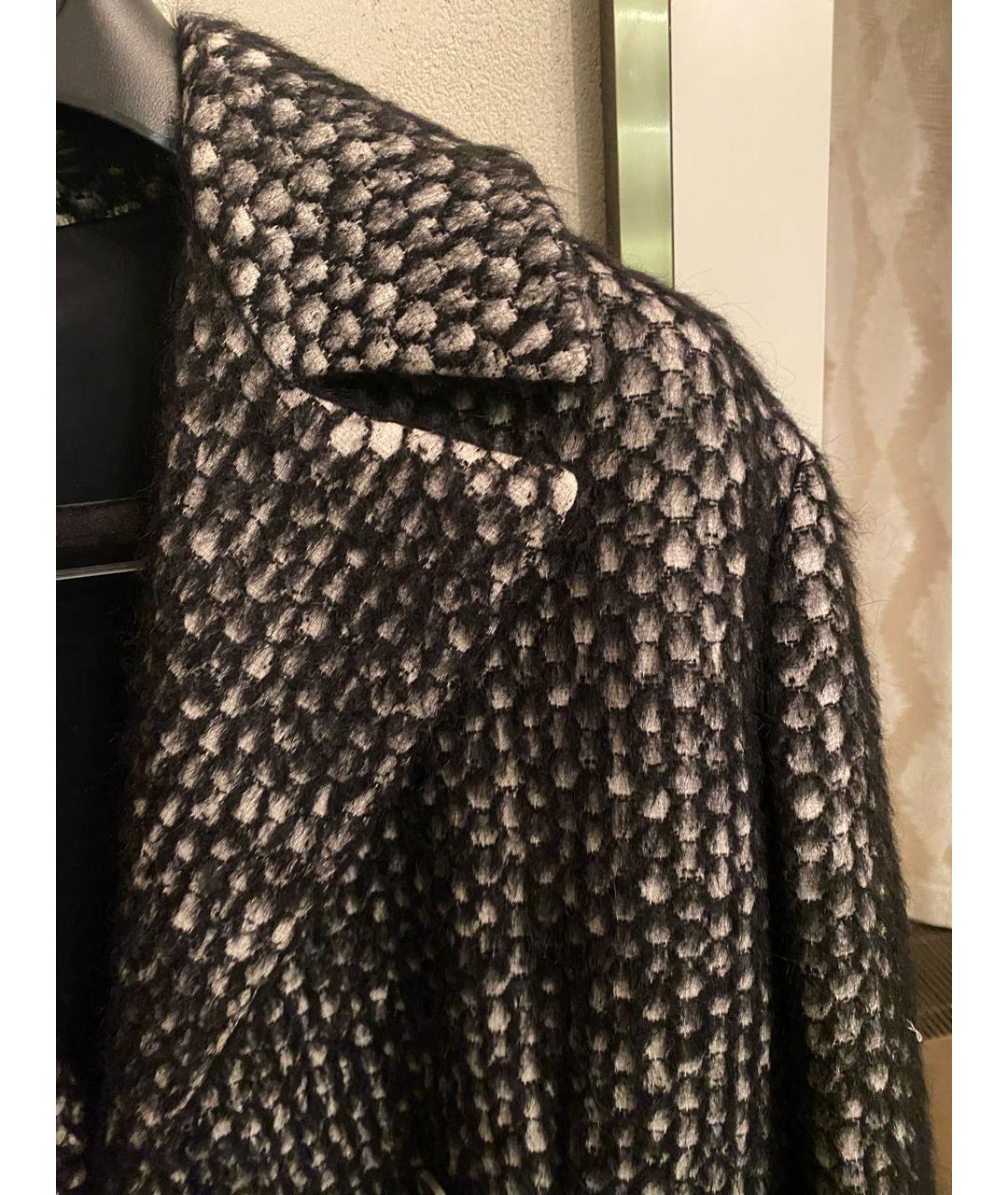BOTTEGA VENETA Серое шерстяное пальто, фото 3