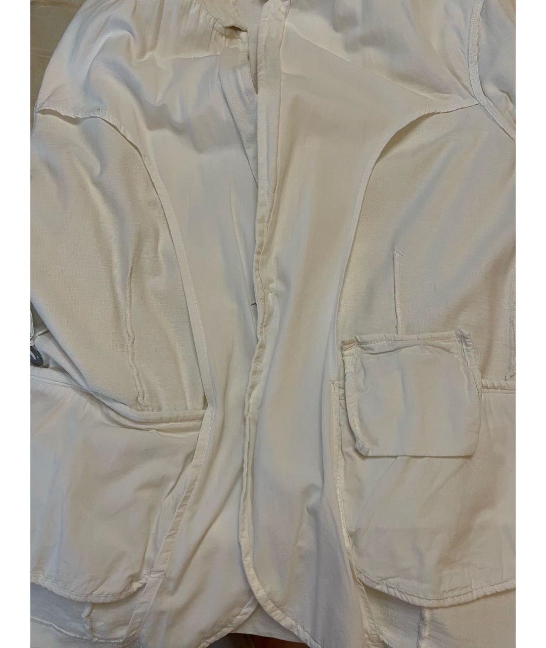 DIESEL Белый хлопковый пиджак, фото 3