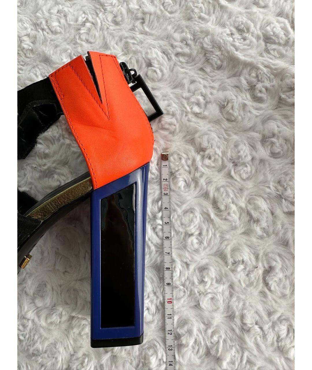 KAT MACONIE Мульти кожаные босоножки, фото 7