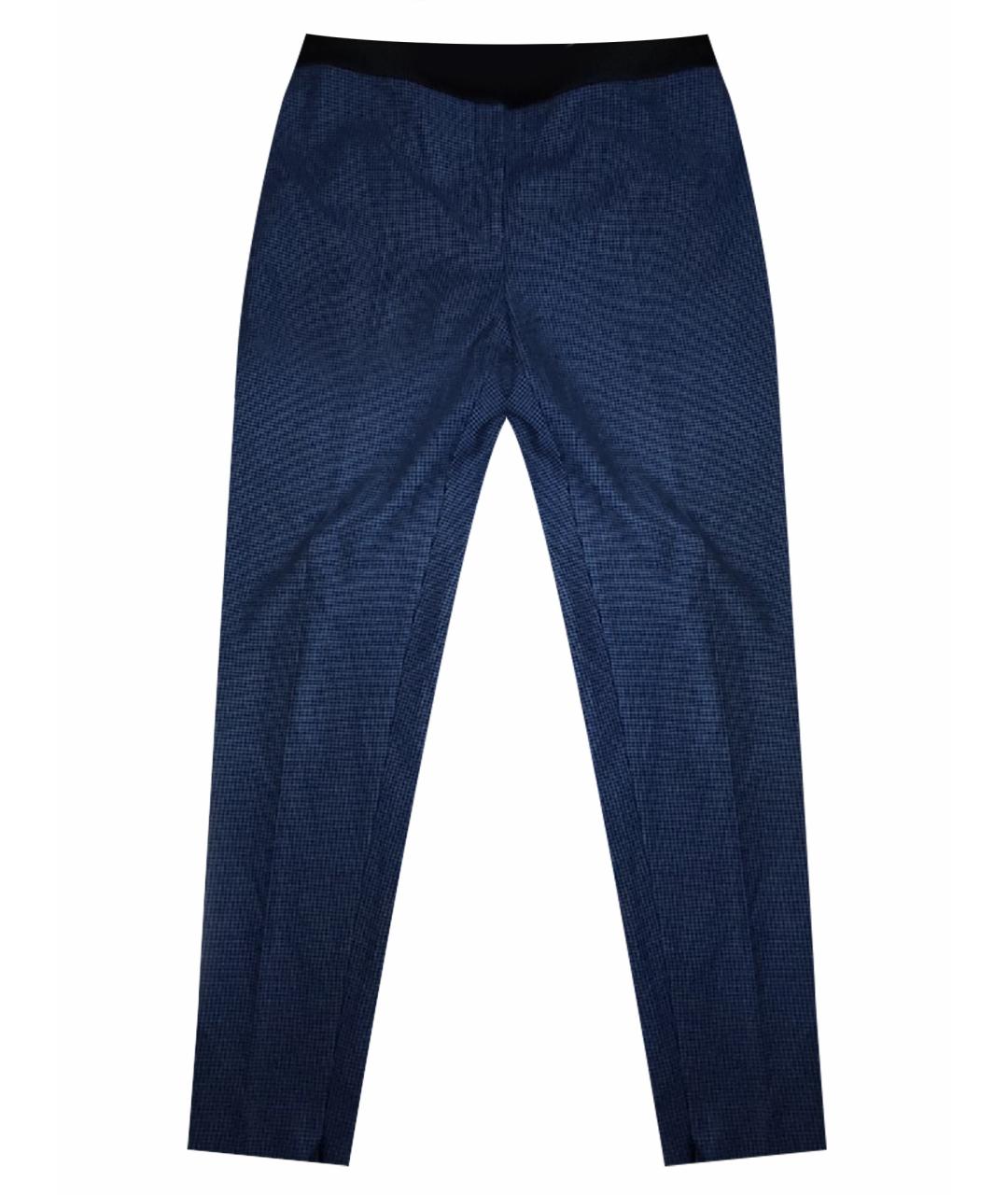 M MISSONI Синие шерстяные брюки узкие, фото 1