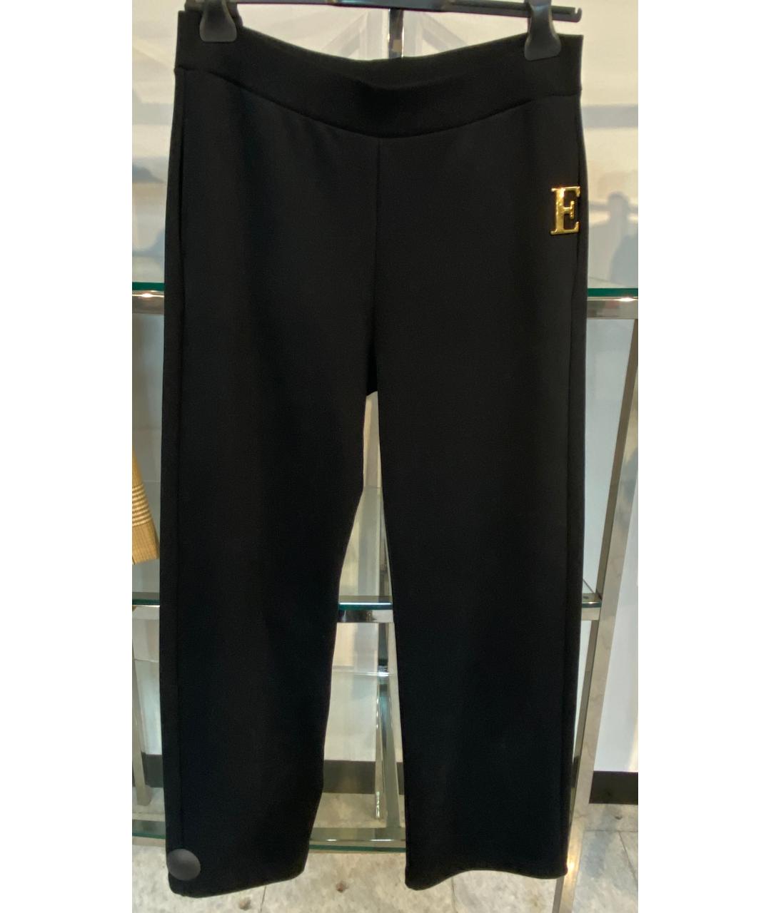 ESCADA Черные хлопко-эластановые спортивные брюки и шорты, фото 5