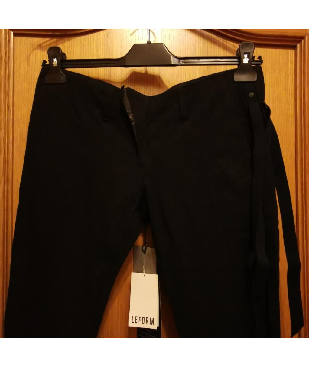FAGASSENT Черные хлопковые брюки узкие, фото 5