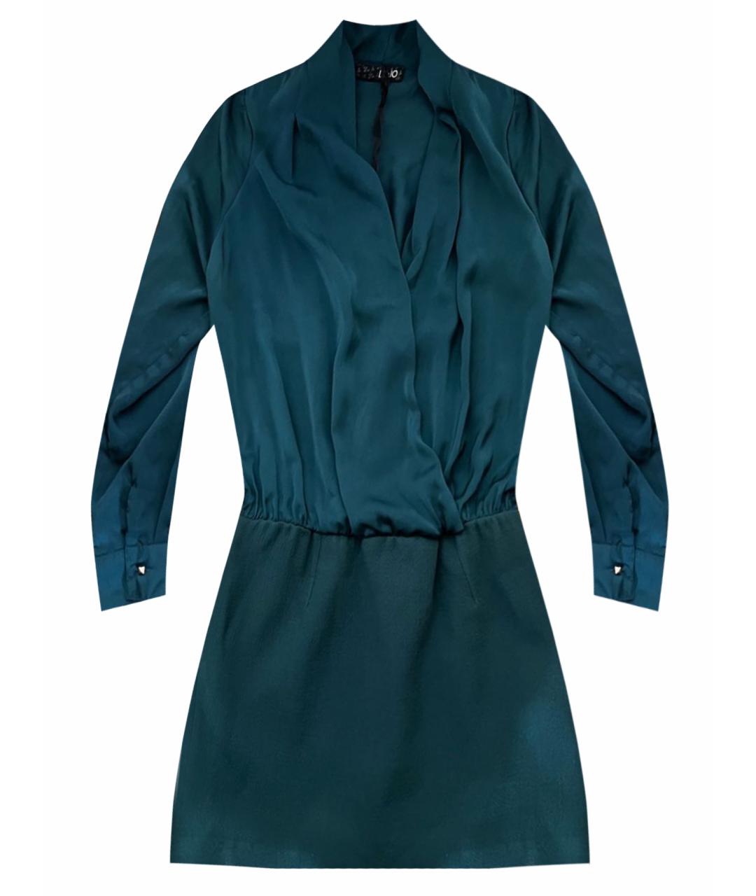 LIU JO Зеленые платье, фото 1