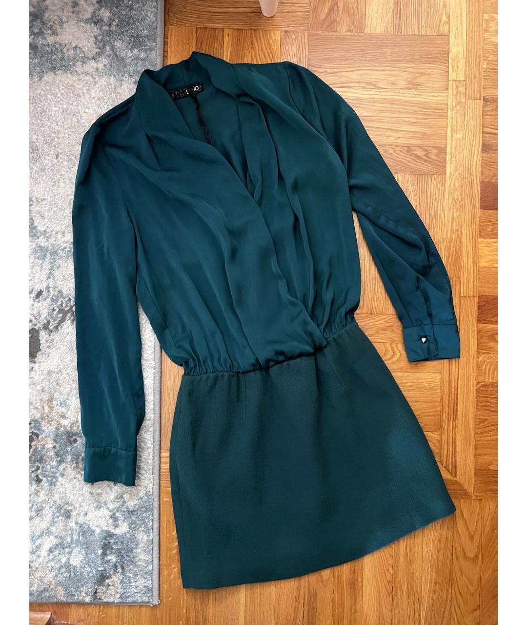 LIU JO Зеленые платье, фото 9