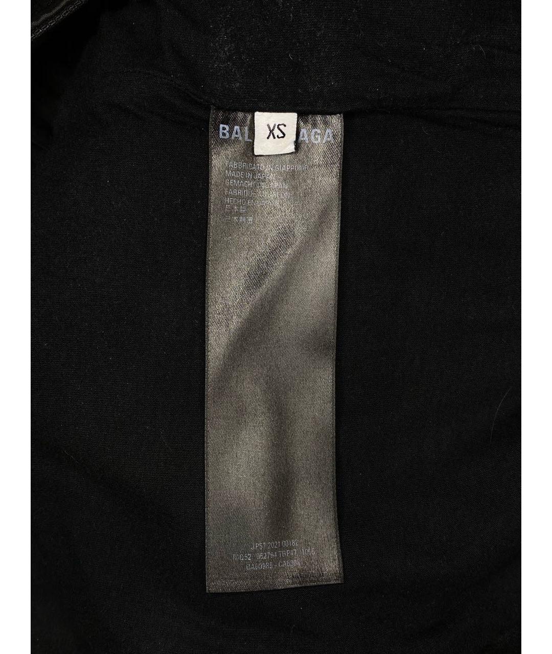 BALENCIAGA Черные прямые джинсы, фото 7