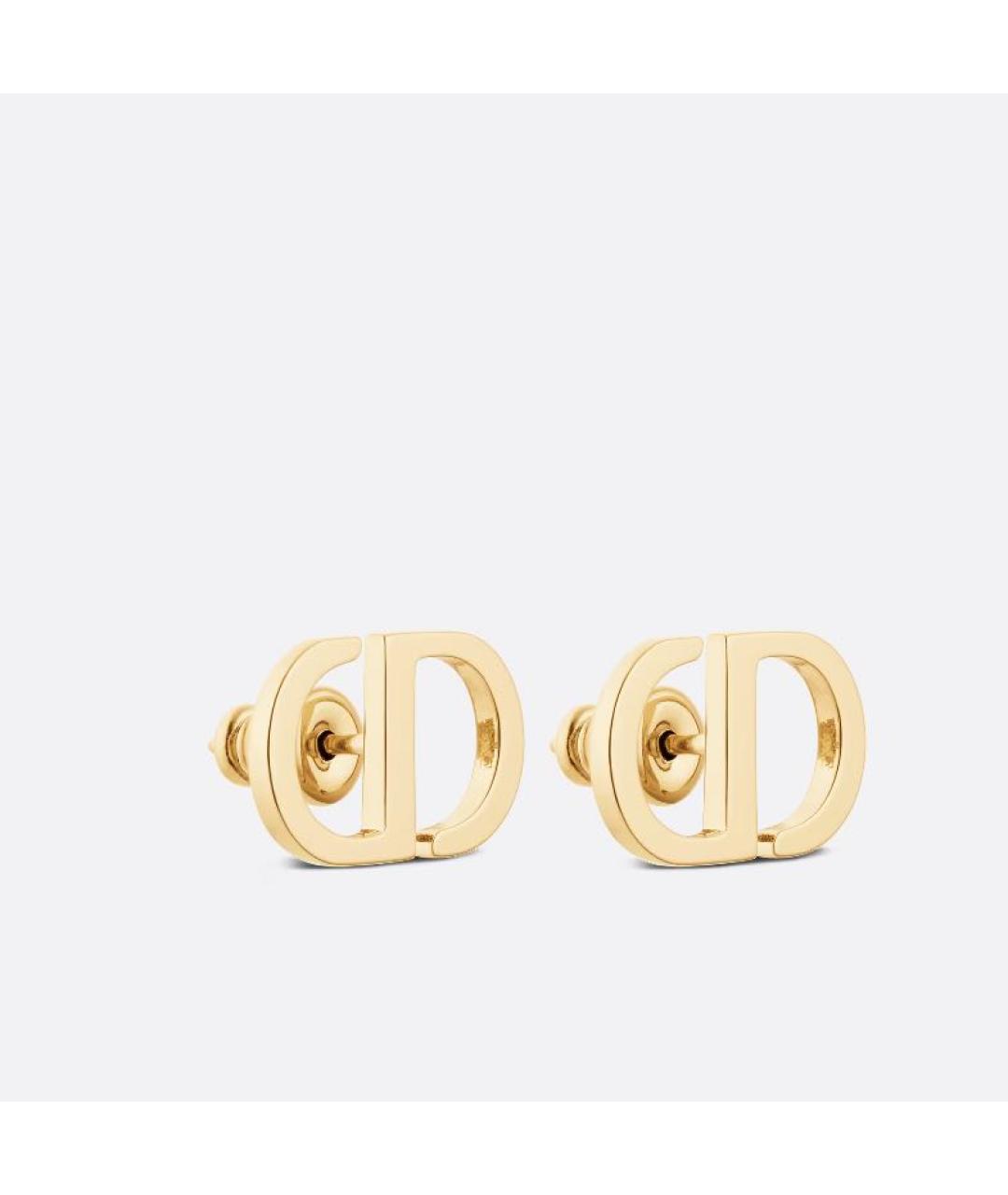 CHRISTIAN DIOR Золотые серьги, фото 2