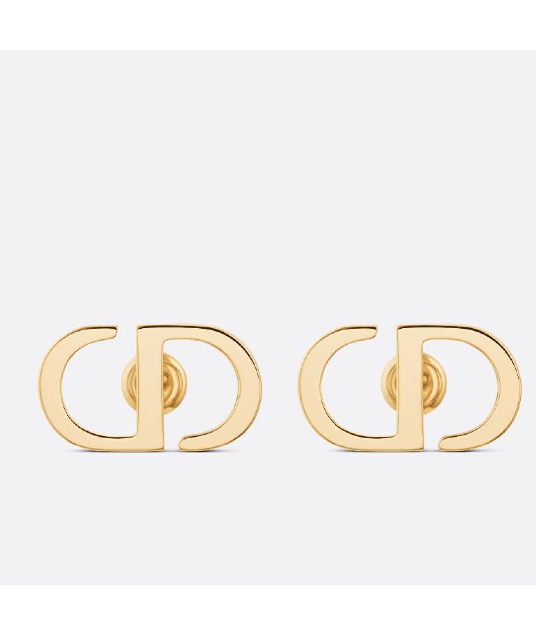 CHRISTIAN DIOR Золотые серьги, фото 5