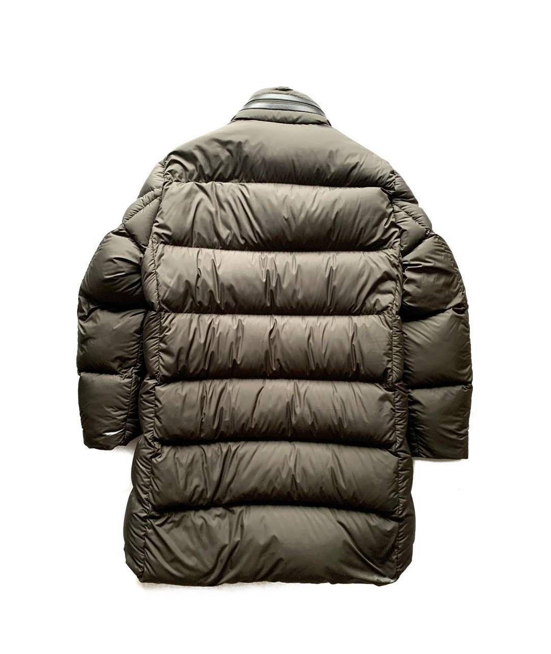 MONCLER Хаки пуховик, фото 3