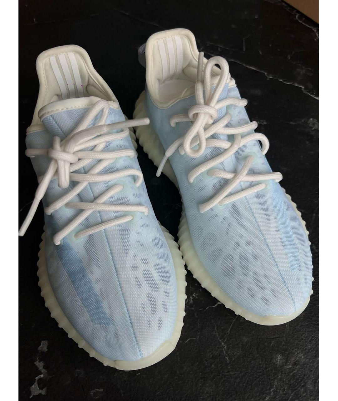 ADIDAS YEEZY Голубые кроссовки, фото 3