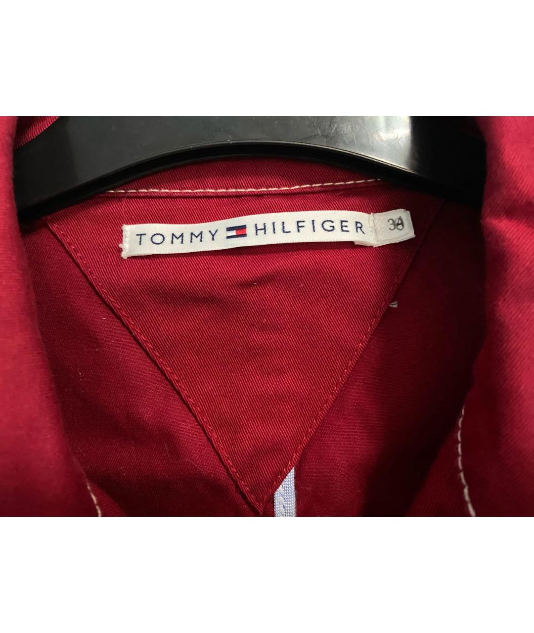 TOMMY HILFIGER Красный хлопковый жакет/пиджак, фото 3